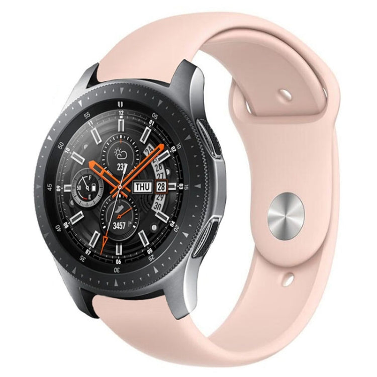Monochrome Silicone Strap for Apply Samsung Galaxy Watch Active 20mm