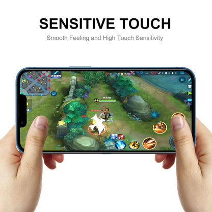 ENKAY Hat-Prince Full Glue Tempered Glass 6D Full Coverage Anti-scratch Protector for iPhone 13 / 13 Pro, 1pcs, 2pcs, 5pcs