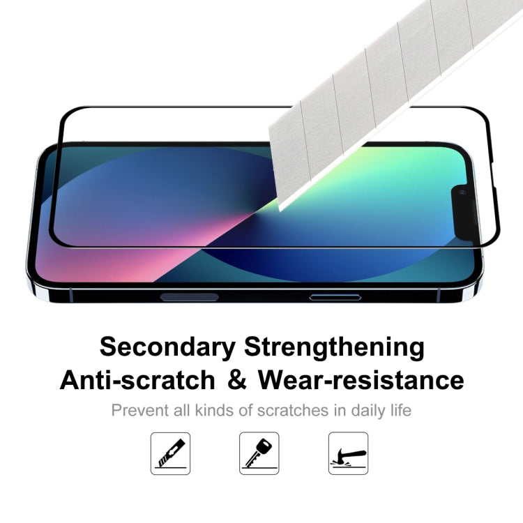 ENKAY Hat-Prince Full Glue Tempered Glass 6D Full Coverage Anti-scratch Protector for iPhone 13 Pro Max, 1pcs, 2pcs, 5pcs