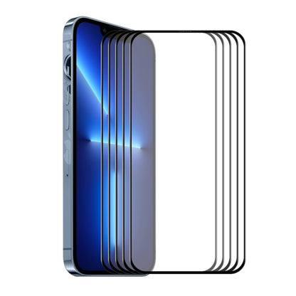 ENKAY Hat-Prince Full Glue Tempered Glass 6D Full Coverage Anti-scratch Protector for iPhone 13 Pro Max, 1pcs, 2pcs, 5pcs
