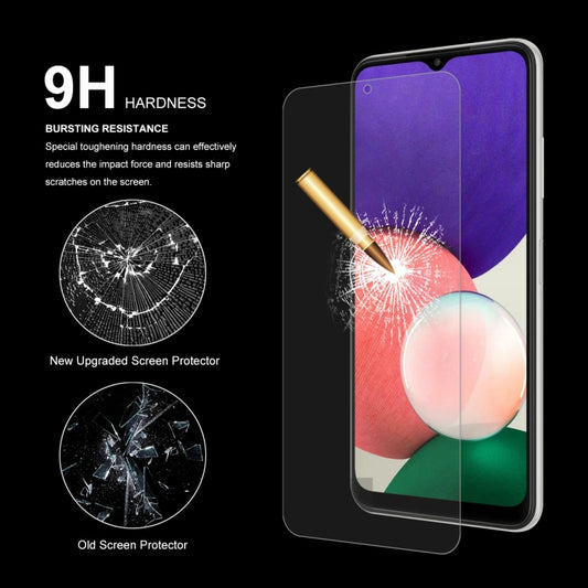 10 PCS For Samsung Galaxy A32 5G ENKAY Hat-Prince 0.26mm 9H 2.5D Curved Edge Tempered Glass Film, 10 PCS