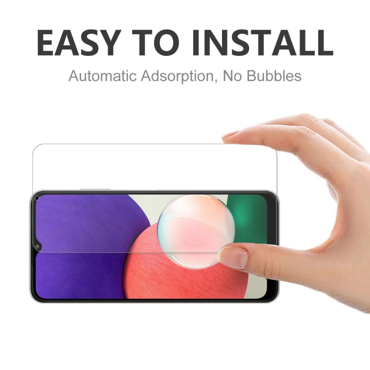 10 PCS For Samsung Galaxy A32 5G ENKAY Hat-Prince 0.26mm 9H 2.5D Curved Edge Tempered Glass Film, 10 PCS