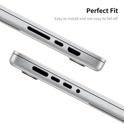 ENKAY Hat-Prince Silicone Anti-dust Plugs for MacBook Air 13.6 2022/2024 A2681 (M2) / A3113 (M3)