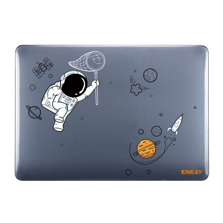 ENKAY Spaceman Pattern Laotop Protective Crystal Case for MacBook Pro 14.2 inch A2442 (2021), For MacBook Pro 14.2 inch A2442 2021/A2779 2023, For MacBook Pro 14.2 inch A2442 2021/A2779 2023/14 inch A3434 2025 (M5)