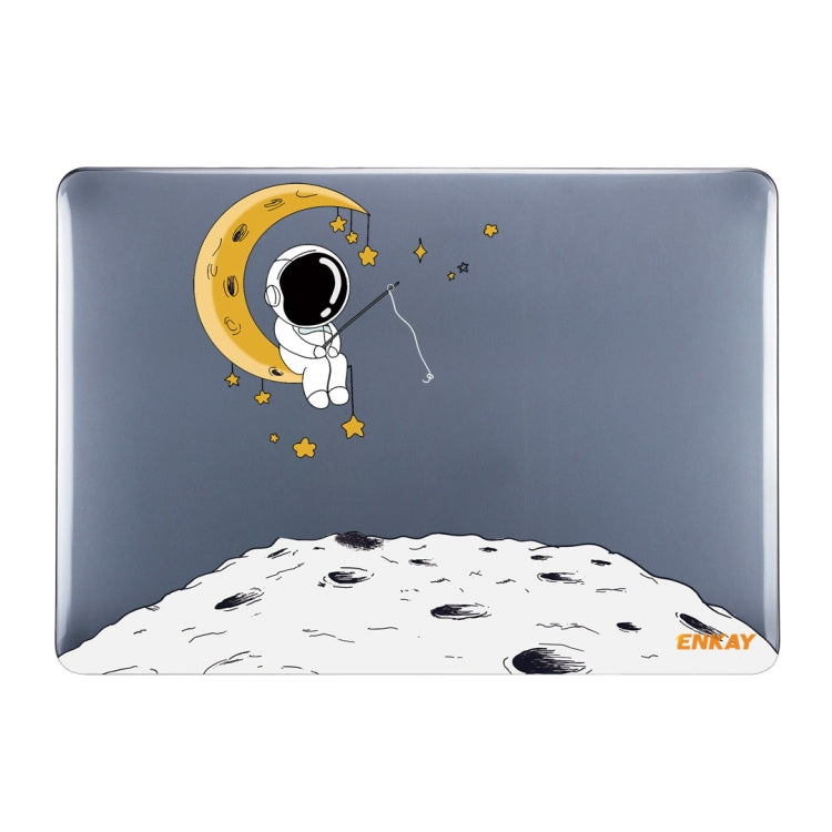 ENKAY Spaceman Pattern Laotop Protective Crystal Case for MacBook Pro 14.2 inch A2442 (2021), For MacBook Pro 14.2 inch A2442 2021/A2779 2023, For MacBook Pro 14.2 inch A2442 2021/A2779 2023/14 inch A3434 2025 (M5)