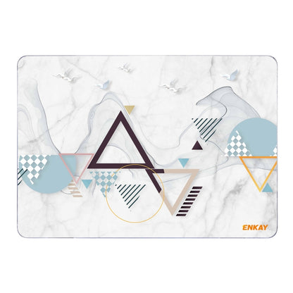 ENKAY Hat-Prince Geometry Pattern Laotop Protective Crystal Case for MacBook Pro 14.2 inch A2442 2021, For MacBook Pro 14.2 inch A2442 2021/A2779 2023/14 inch A3434 2025 (M5), For MacBook Pro 14.2 inch A2442 2021/A2779 2023