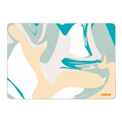 ENKAY Hat-Prince Geometry Pattern Laotop Protective Crystal Case for MacBook Pro 14.2 inch A2442 2021, For MacBook Pro 14.2 inch A2442 2021/A2779 2023/14 inch A3434 2025 (M5), For MacBook Pro 14.2 inch A2442 2021/A2779 2023