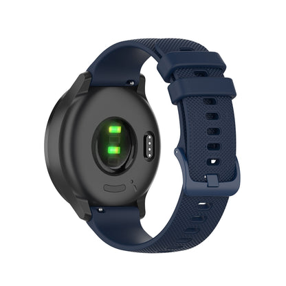 22mm Checkered Silicone Strap, For Samsung Galaxy Watch3 45MM, For Samsung Galaxy Watch 46mm, For Samsung Gear S3 Classic
