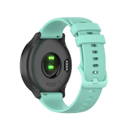 22mm Checkered Silicone Strap, For Samsung Galaxy Watch3 45MM, For Samsung Galaxy Watch 46mm, For Samsung Gear S3 Classic