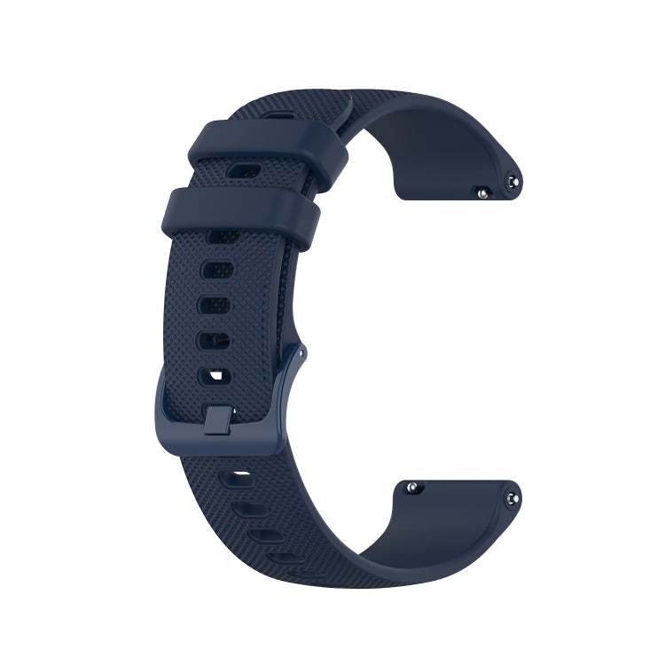 20mm Checkered Silicone Strap, For Samsung Galaxy Watch 4 40mm / 44mm, For Samsung Galaxy Watch 4 Classic 42mm / 46mm, For Samsung Galaxy Watch 3 41mm, For Samsung Galaxy Watch Active 2 40mm / 44mm