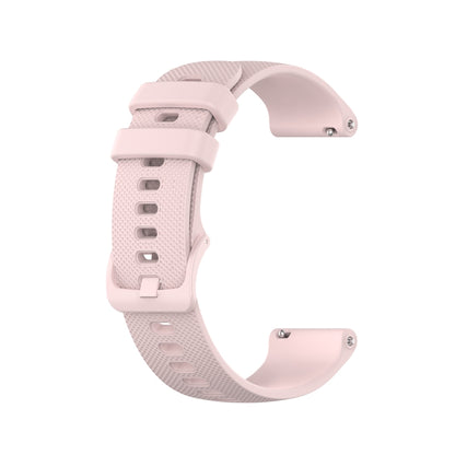 20mm Checkered Silicone Strap, For Samsung Galaxy Watch 4 40mm / 44mm, For Samsung Galaxy Watch 4 Classic 42mm / 46mm, For Samsung Galaxy Watch 3 41mm, For Samsung Galaxy Watch Active 2 40mm / 44mm