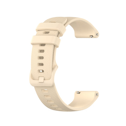 20mm Checkered Silicone Strap, For Samsung Galaxy Watch Active 40mm, For Samsung Galaxy Watch 42mm, For Samsung Galaxy Gear Sport, For Samsung Gear S2 Classic