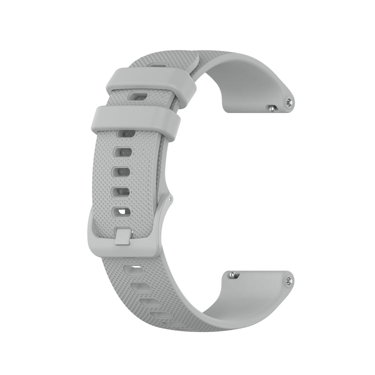 20mm Checkered Silicone Strap, For Samsung Galaxy Watch Active 40mm, For Samsung Galaxy Watch 42mm, For Samsung Galaxy Gear Sport, For Samsung Gear S2 Classic