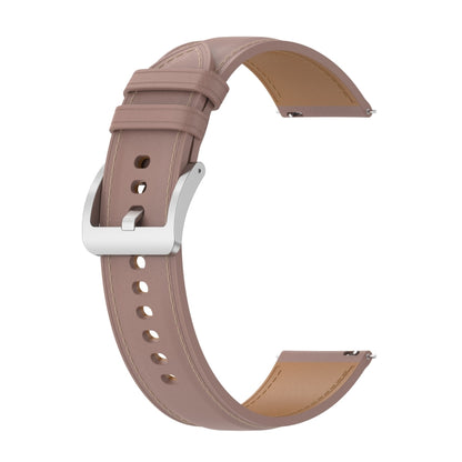 Calf Texture Sewing Thread Watchband, For Samsung Galaxy Watch 4, For Samsung Galaxy Watch 3 41mm / Watch 42mm, For Samsung Galaxy Gear S2 Classic