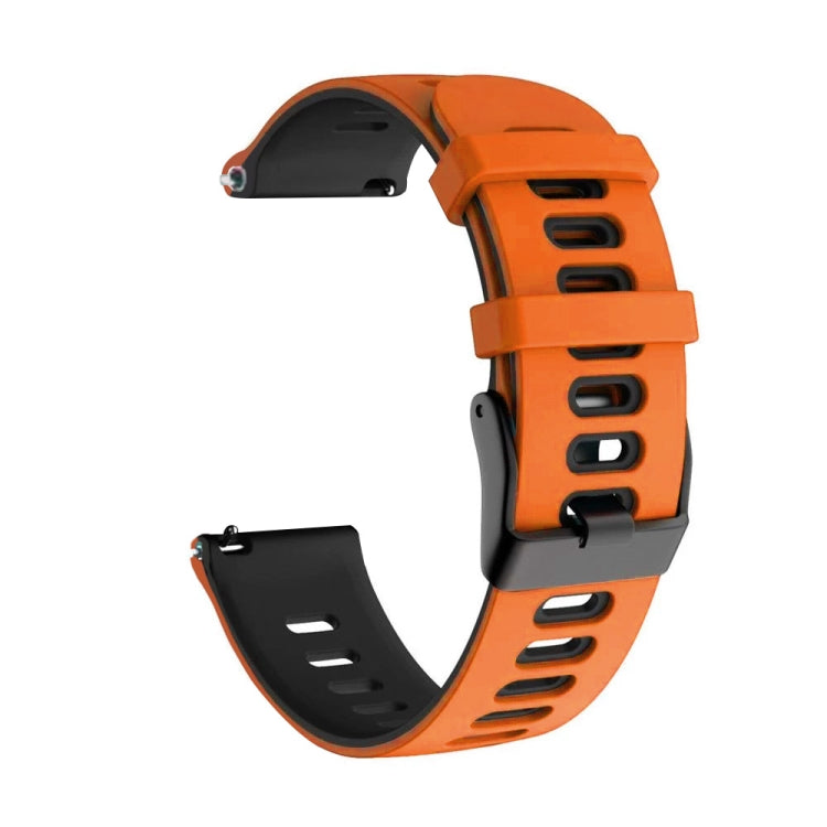 20mm Mixed-Color Silicone Strap, For Samsung Galaxy Watch Active 2 44mm, For Samsung Galaxy watch Active 40mm