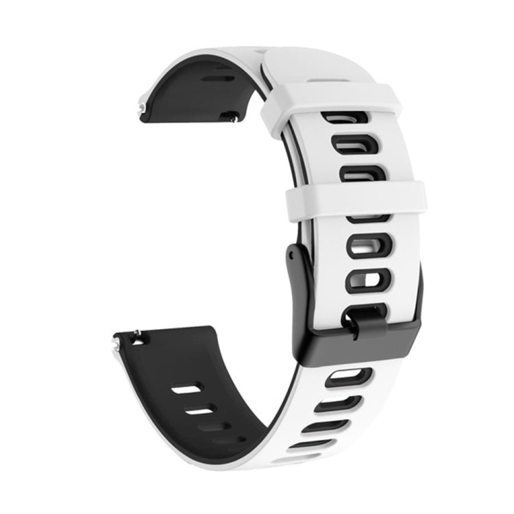 20mm Mixed-Color Silicone Strap, For Samsung Galaxy Watch Active 2 44mm, For Samsung Galaxy watch Active 40mm