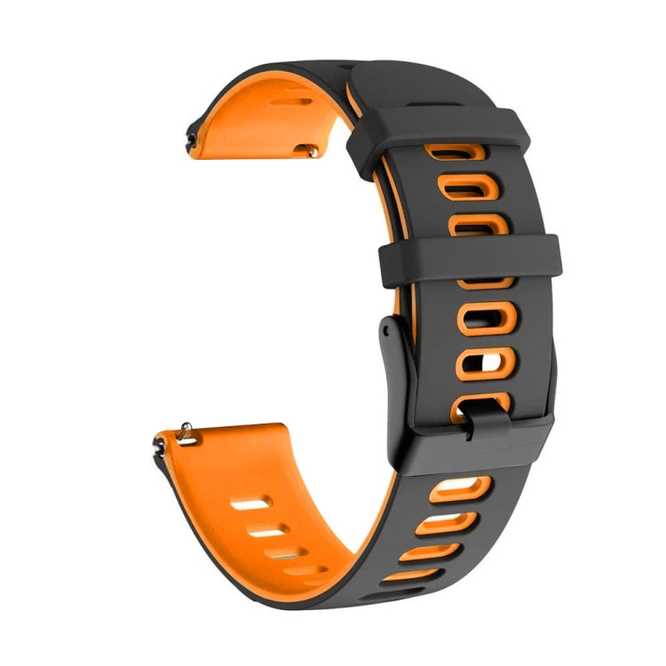 20mm Mixed-Color Silicone Strap, For Samsung Galaxy Watch Active 2 44mm, For Samsung Galaxy watch Active 40mm