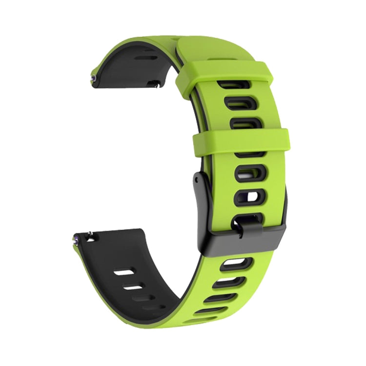 20mm Mixed-Color Silicone Strap, For Samsung Galaxy Watch Active 2 44mm, For Samsung Galaxy watch Active 40mm