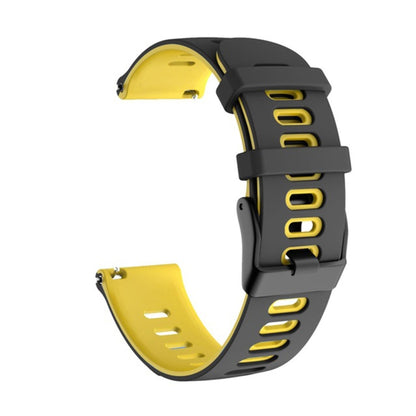 20mm Mixed-Color Silicone Strap, For Samsung Galaxy watch 42mm, For Samsung Gear sport