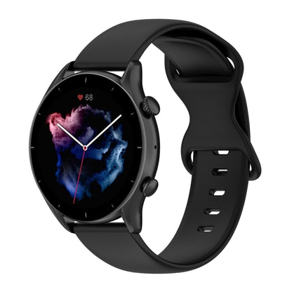 22mm Solid Color Silicone Watch Band, For Xiaomi Haylou RT LS05S