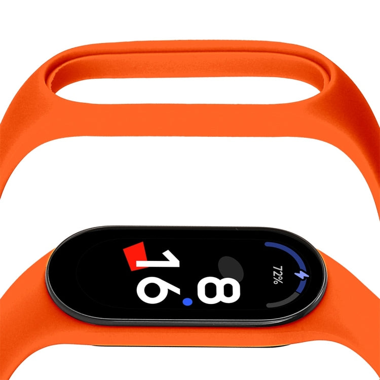 Special for Xiaomi Mi Band 7 JSM Integrated TPU Adjustable Elastic Watch Band, Orange, Pink, Black, Beige, Green, Blue