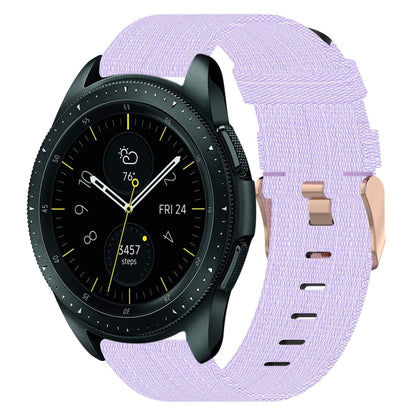 20mm Nylon Woven Watch Band, For Samsung Galaxy Watch Active 2 44mm, For Samsung Galaxy Watch Active 40mm, For Samsung Galaxy Watch 42mm, For Samsung Gear Sport, For Samsung Gear S2 Classic