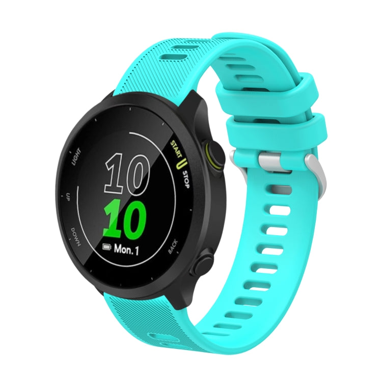 20mm Silicone Twill Watch Band, For Samsung Galaxy Watch 4 40mm, For Samsung Galaxy Watch 4 44mm, For Samsung  Galaxy Watch 4 Classic 42mm, For Samsung  Galaxy Watch 4 Classic 46mm