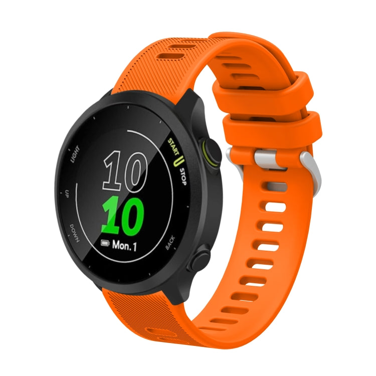 20mm Silicone Twill Watch Band, For Samsung Galaxy Watch 4 40mm, For Samsung Galaxy Watch 4 44mm, For Samsung  Galaxy Watch 4 Classic 42mm, For Samsung  Galaxy Watch 4 Classic 46mm
