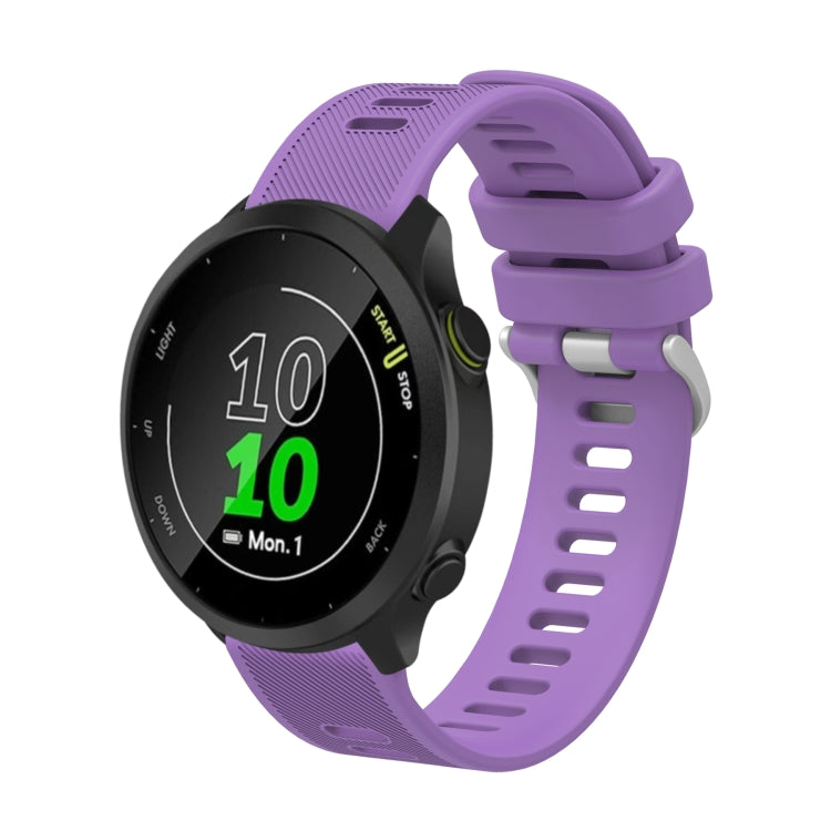 20mm Silicone Twill Watch Band, For Samsung Galaxy Watch 4 40mm, For Samsung Galaxy Watch 4 44mm, For Samsung  Galaxy Watch 4 Classic 42mm, For Samsung  Galaxy Watch 4 Classic 46mm