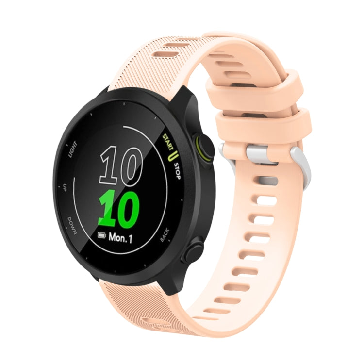 20mm Silicone Twill Watch Band, For Samsung Galaxy Watch 3 41mm, For Samsung Galaxy Watch Active 2 40mm, For Samsung Galaxy Watch Active 2 44mm, For Samsung Galaxy Watch Active 40mm