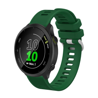 20mm Silicone Twill Watch Band, For Samsung Galaxy Watch 42mm, For Samsung Gear Sport, For Samsung Gear S2 Classic