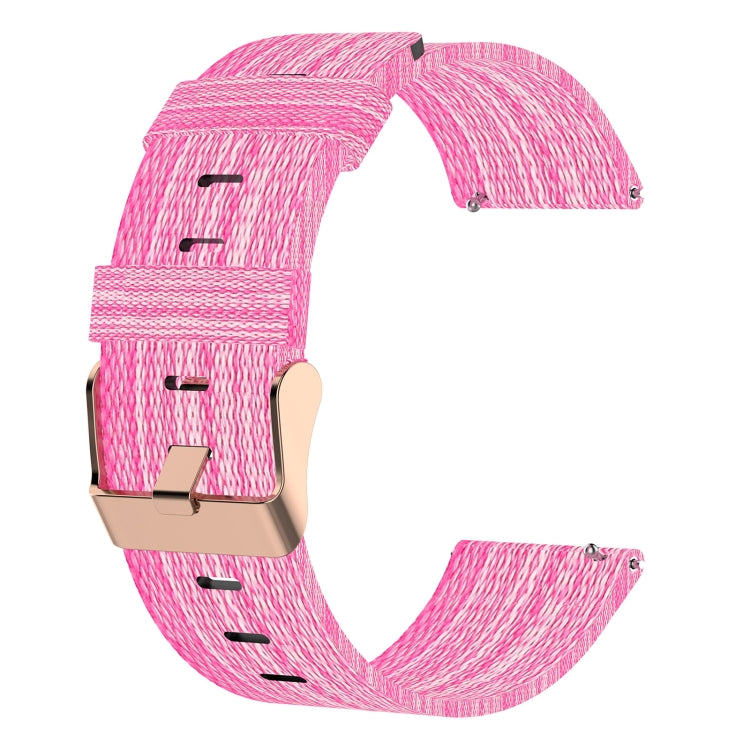 20mm Nylon Woven Watch Band, For Samsung Galaxy Watch5 40mm, For Samsung Galaxy Watch5 44mm, For Samsung Galaxy Watch5 Pro 45mm, For Samsung Galaxy Watch4 40mm, For Samsung Galaxy Watch4 44mm, For Samsung Galaxy Watch4 Classic 46mm