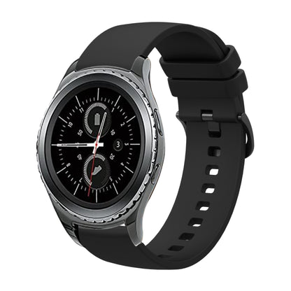 20mm Solid Color Soft Silicone Watch Band, For Samsung Gear S2 Classic, For Samsung Galaxy Watch Active 2 40mm