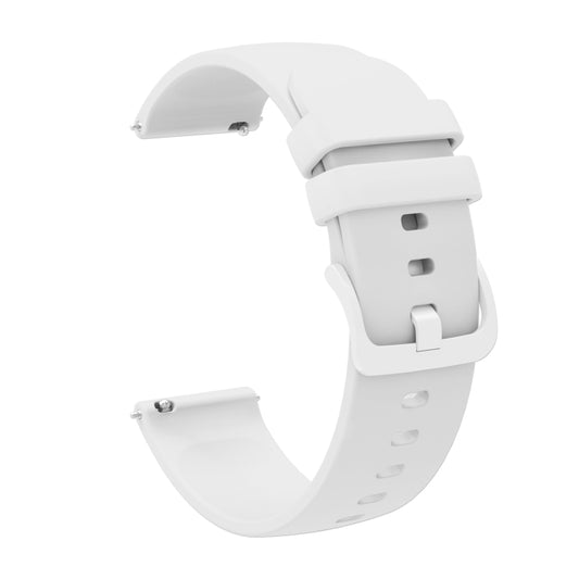 22mm Solid Color Soft Silicone Watch Band, For  Xiaomi Haylou RT2 LS10, For Xiaomi Haylou RS4 LS12, For Xiaomi Haylou GST LS09B, For Xiaomi Haylou RT LS05S