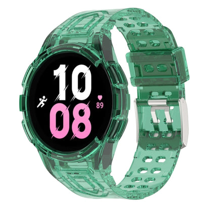 Armor Integrated TPU Double-Pin Buckle Smart Watch Band, For Samsung Galaxy Watch5 40mm, For Samsung Galaxy Watch5 44mm, For Samsung Galaxy Watch4 44mm
