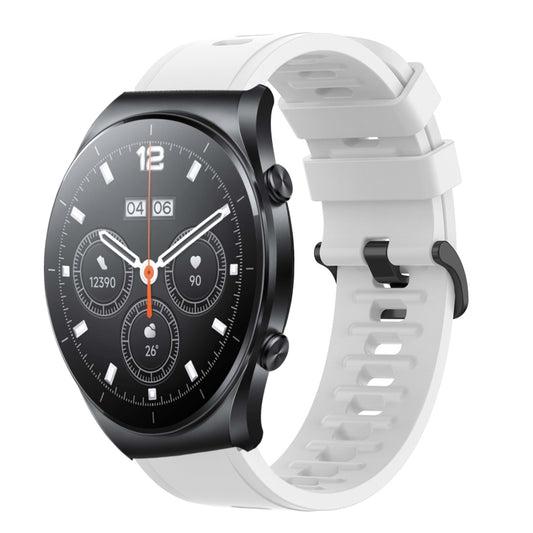 22mm Solid Color Soft Silicone Watch Band, For Xiaomi MI Watch S1, For Xiaomi MI Watch Color 2, For Xiaomi MI Watch Sport, For Xiaomi MI Watch Color