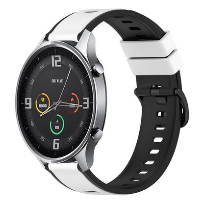 22mm Two-Color Silicone Watch Band, For Xiaomi MI Watch Color