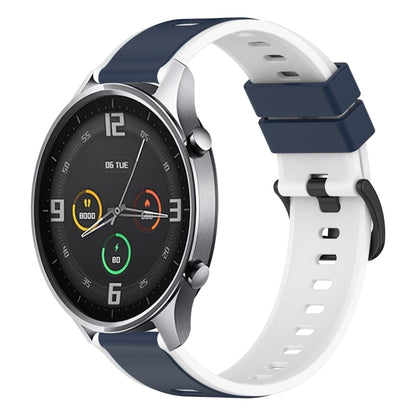 22mm Two-Color Silicone Watch Band, For Xiaomi MI Watch Color
