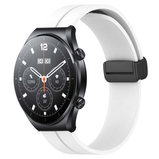 22mm Solid Color Magnetic Clasp Silicone Watch Band, For Xiaomi MI Watch S1, For Xiaomi MI Watch S1 Pro, For Xiaomi MI Watch Color 2, For Xiaomi MI Watch Sport