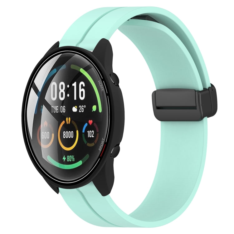 22mm Solid Color Magnetic Clasp Silicone Watch Band, For Xiaomi MI Watch Color