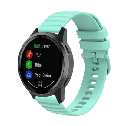 22mm Wavy Dot Pattern Solid Color Silicone Watch Band, For Xiaomi MI Watch Color