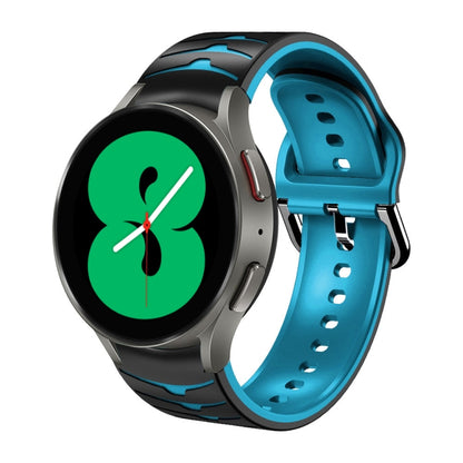 Curved Texture Silicone Watch Band, For Samsung Galaxy Watch 4 44mm, For Samsung Galaxy Watch 4 40mm, For Samsung  Galaxy Watch 4 Classic 42mm