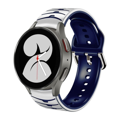 Curved Texture Silicone Watch Band, For Samsung Galaxy Watch 4 44mm, For Samsung Galaxy Watch 4 40mm, For Samsung  Galaxy Watch 4 Classic 42mm