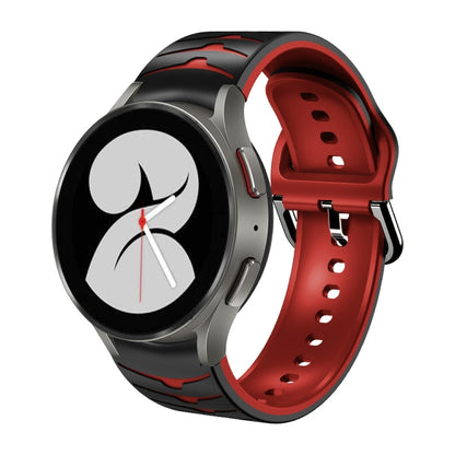Curved Texture Silicone Watch Band, For Samsung Galaxy Watch 4 44mm, For Samsung Galaxy Watch 4 40mm, For Samsung  Galaxy Watch 4 Classic 42mm