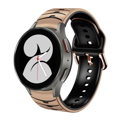 Curved Texture Silicone Watch Band, For Samsung Galaxy Watch 4 44mm, For Samsung Galaxy Watch 4 40mm, For Samsung  Galaxy Watch 4 Classic 42mm