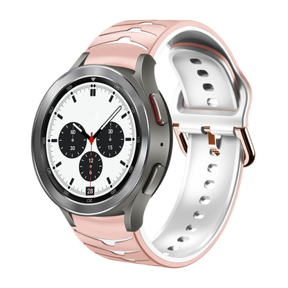 Curved Texture Silicone Watch Band, For Samsung Galaxy Watch 4 44mm, For Samsung Galaxy Watch 4 40mm, For Samsung  Galaxy Watch 4 Classic 42mm