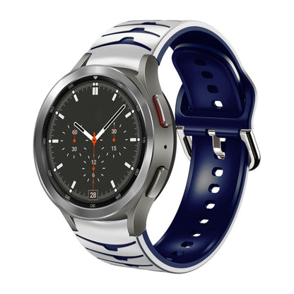 Curved Texture Silicone Watch Band, For Samsung  Galaxy Watch 4 Classic 46mm