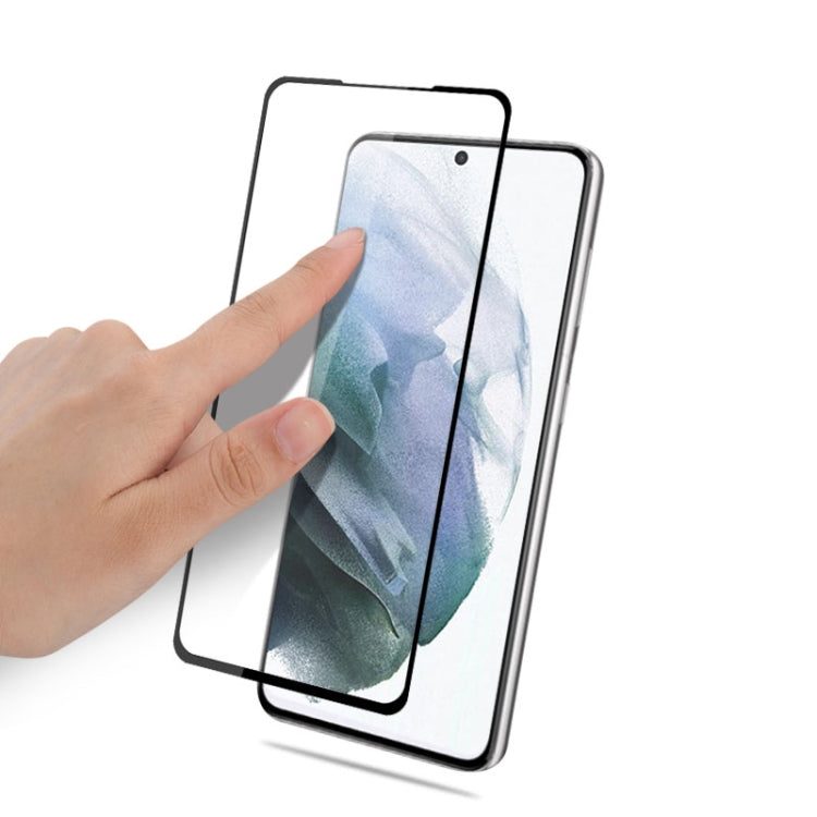 For Samsung Galaxy S23 5G mocolo 2.5D Full Glue Tempered Glass Film, Support Fingerprint Unlock, For Samsung Galaxy S23 5G