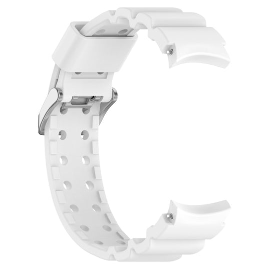 Armor Pure Color Silicone Watch Band, For Samsung Galaxy Watch5 44mm, For Samsung Galaxy Watch5 40mm, For Samsung Galaxy Watch5 Pro 45mm, For Samsung Galaxy Watch4 44mm, For Samsung Galaxy Watch4 40mm, For Samsung  Galaxy Watch4 Classic 42mm           ...