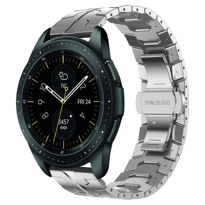 Armor Stainless Steel Metal Watch Band, For Samsung Galaxy watch 42mm, For Samsung Galaxy Watch3 41mm, For Samsung Galaxy Gear Sport, For Samsung Galaxy Watch Active, For Samsung Galaxy Watch5 / Watch5 Pro, For Samsung Galaxy Watch4 / Watch4 Classic